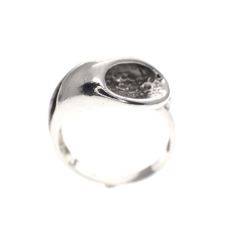 Image 4 of Silver ring organic design | Franz Breuning