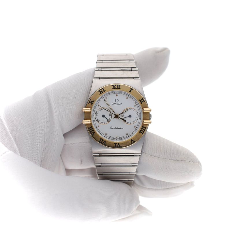 Image 5 of Omega Constellation Manhattan 'Day-Date' 398.0869; Vintage Watch