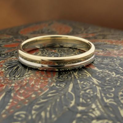 Image 2 of Two-tone gold (wedding) ring