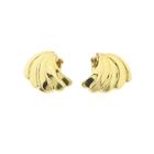 Image 6 of Vintage gold clip-on earrings