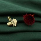 Image 2 of Gold heart pendant with diamond | 0.005 ct.