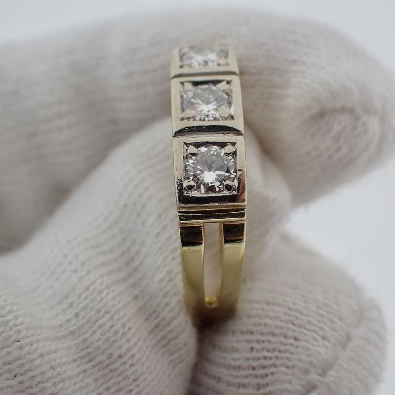 Image 4 of Luxurious gold ring with diamonds | 0.54 ct.