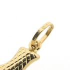 Image 7 of Gold pendant of a revolver.