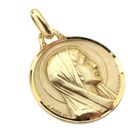 Image 3 of 18 carat gold coin pendant of Mary