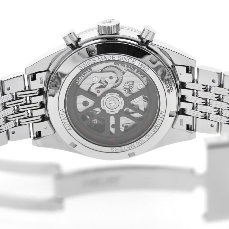 Image 15 of Heuer Autavia CBE2110; Chronograph men's watch