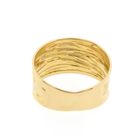Image 5 of 18 carat gold wide ring