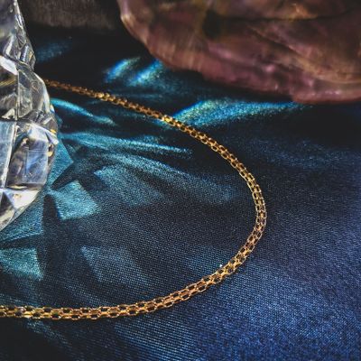 Image 2 of Golden fantasy link chain | 50.5 cm