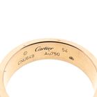 Image 4 of Rose gold ring; Cartier