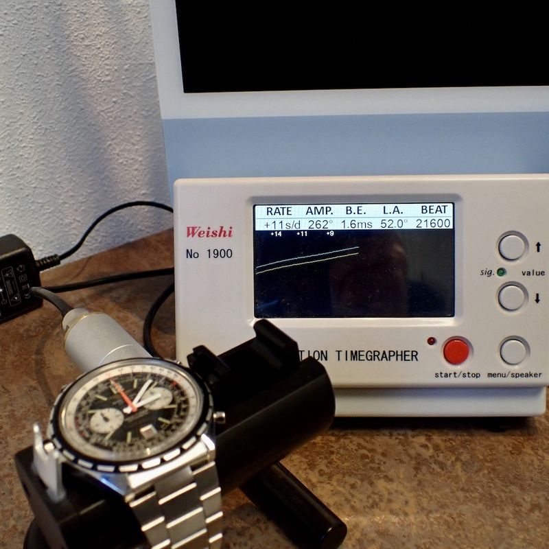 Image 10 of Breitling Navitimer 1806 'Iraqi Airforce'; Pilot's chronograph watch