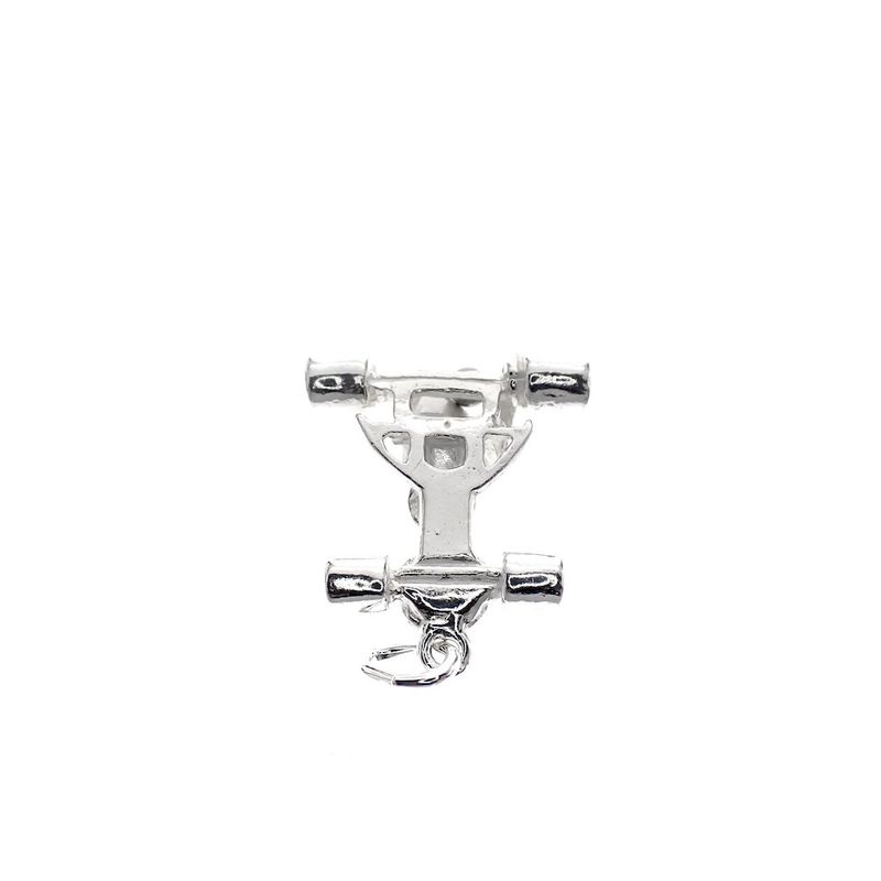 Image 5 of Silver charm of a racing car