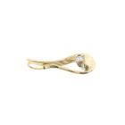 Image 6 of Gold pendant with diamond | 0.12 ct.