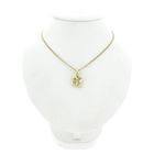 Image 3 of 8 karat geometric pendant with zirconia