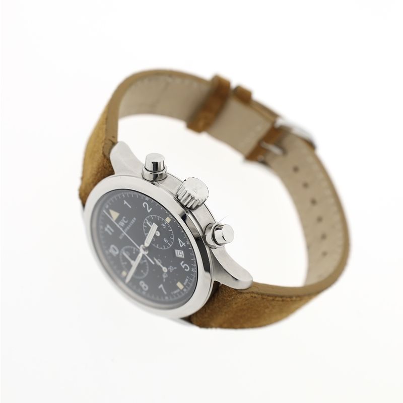 Image 7 of IWC Pilot Chronograph IW3741; Chronograph watch