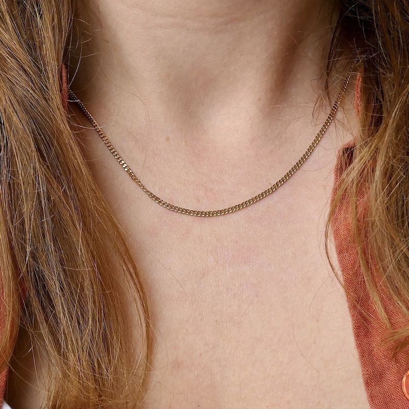 Image 9 of 9 carat gourmet link chain