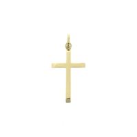 Gold pendant of a cross