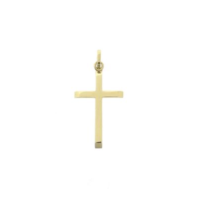 Image 1 of Gold pendant of a cross