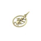 Image 7 of Gold zodiac sign pendant; Sagittarius