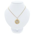 Image 3 of Gold zodiac sign pendant; Libra