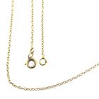 Image 1 of 18 carat gold anchor link chain.