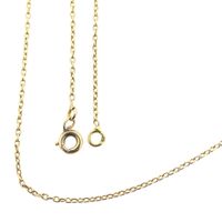 18 carat gold anchor link chain.