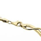 Image 6 of Two-tone gold fantasy link necklace | 45.5 cm