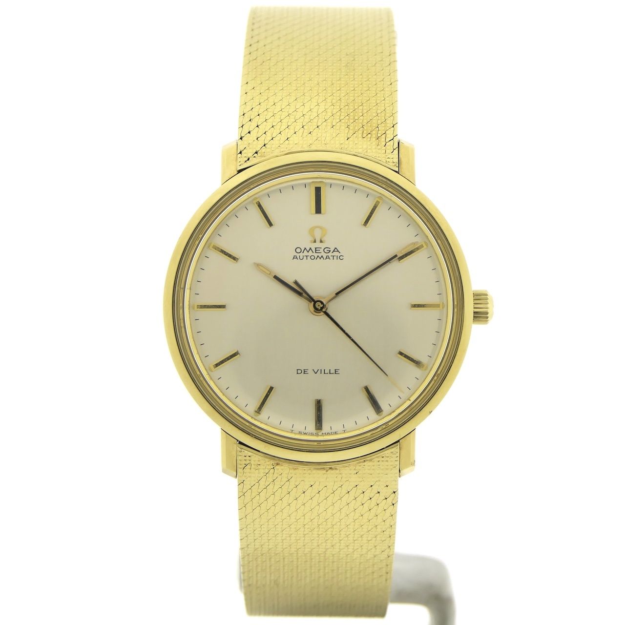 Vintage 14k. gouden heren horloge | Juweelwinkel.nl
