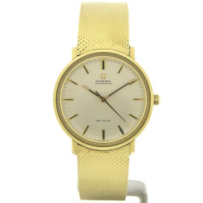 Image 1 of Omega DeVille Automatic; Vintage 14k gold men's watch