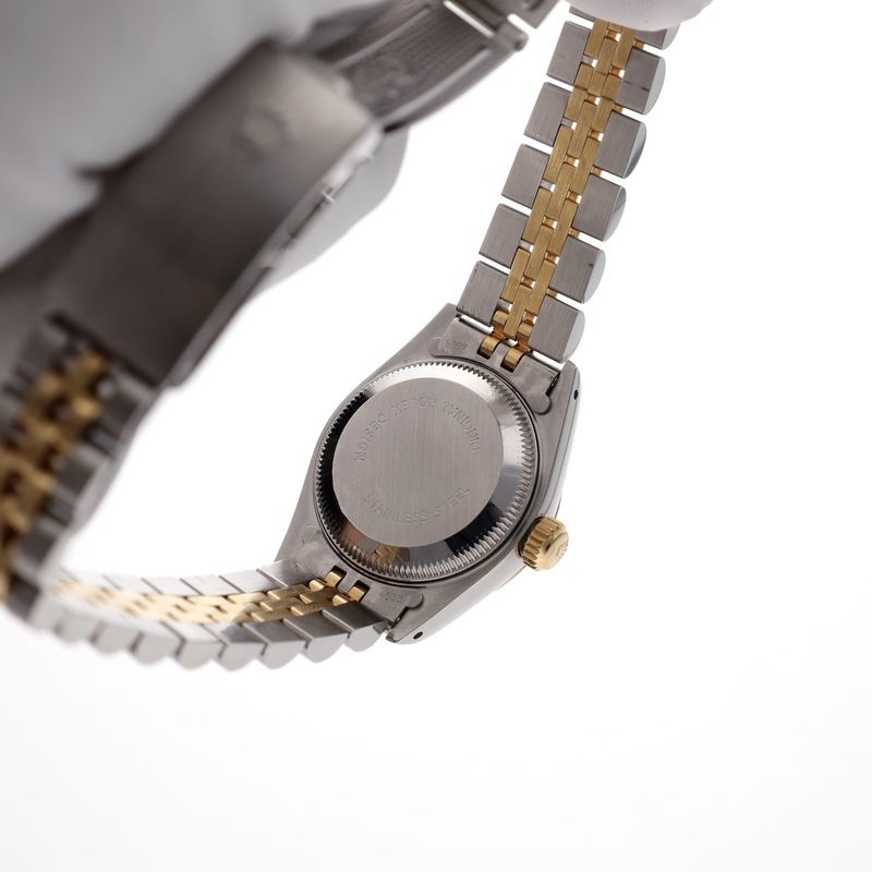 Image 15 of Rolex Lady-Datejust 26mm 69173; Vintage 18k gold/steel women's watch