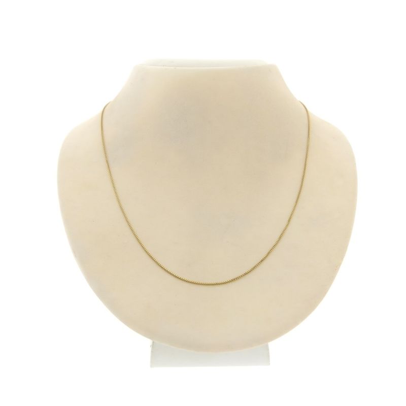 Image 4 of Gold Venetian link chain | 52.5 cm