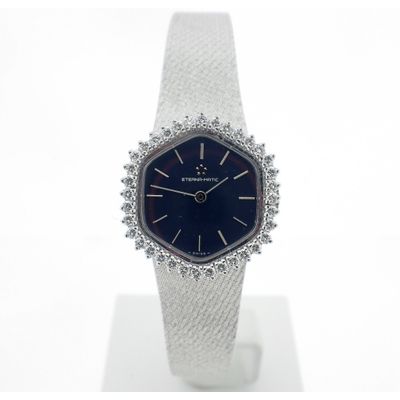 Eterna Matic Swiss; 18k gold women's watch with diamonds Image 1 of Eterna Matic Swiss; 18k gold women's watch with diamonds