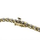 Image 6 of 18K gold tennis bracelet with diamond; 1.06 ct. | 18.5 cm