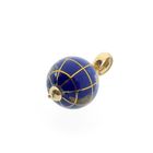 Image 3 of 18 carat gold globe pendant with enamel