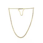 Image 1 of Vintage gold tie chain; Men