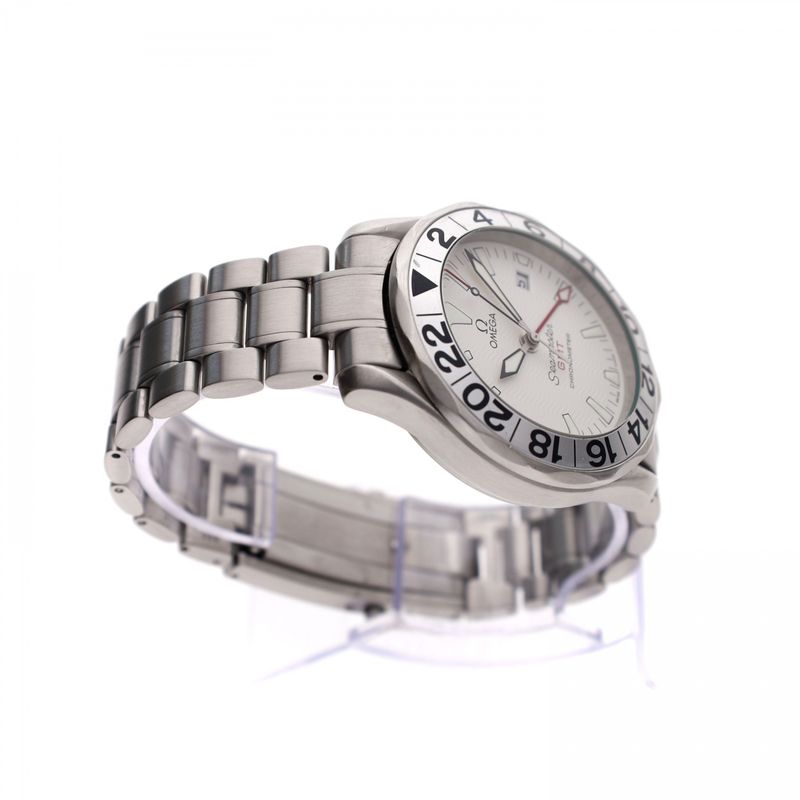 Image 8 of Omega Seamaster GMT 'Great White' 2538.20.00; Automatic Watch
