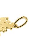 Image 8 of Vintage gold Jerusalem cross pendant