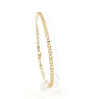 Gold Marine Link Bracelet