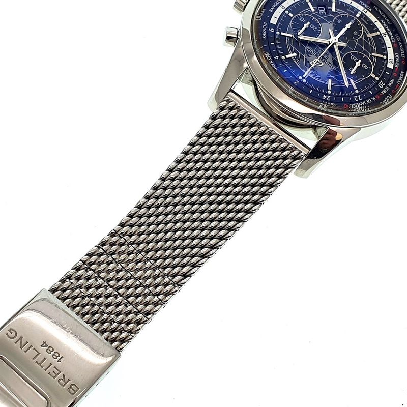 Image 12 of Breitling Transocean Unitime chronograph; Chronograph men's watch