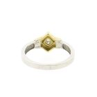 Image 4 of Two-tone gold ring with diamond