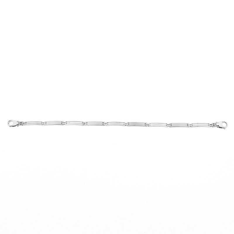 Image 7 of White gold fantasy link bracelet