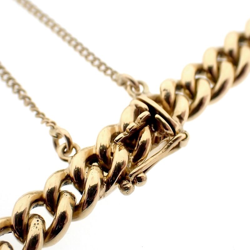 Image 8 of Gold gourmet link bracelet | 18 cm | €1524.95 (1450 promotion)