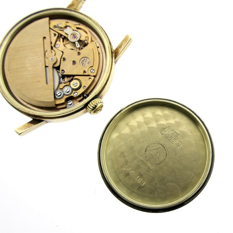 Image 7 of Omega Seamaster Automatic 166.163; Vintage 14k gold watch