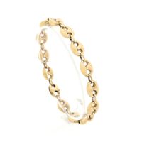 Gold Marine Link Bracelet