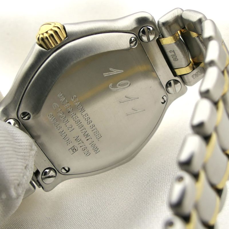 Image 12 of Ebel 1911 Automatic; 18k 1200L21. Gold/steel women's watch