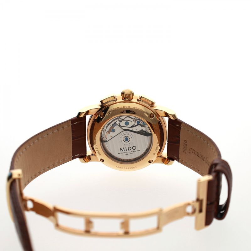 Image 14 of MIDO Baroncelli Day-Date Chronograph M8607.3.M1.42; Automatic Men's Watch