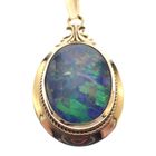 Image 2 of Gold pendant with precious opal | Vintage/antique