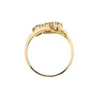 Image 3 of Gold ring with diamonds; Approx. 0.15 ct.