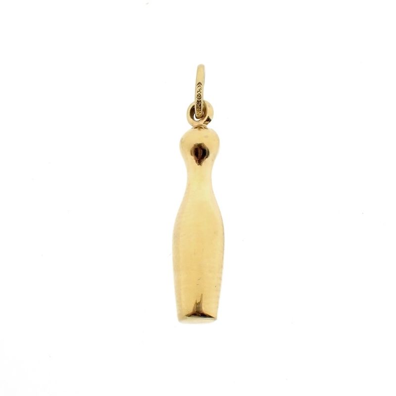 Image 1 of Gold pendant of a cone