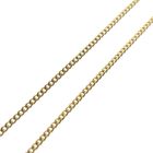 Image 5 of Gold thin gourmet link chain | 52.5 cm