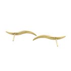 Image 9 of Golden fantasy stud earrings
