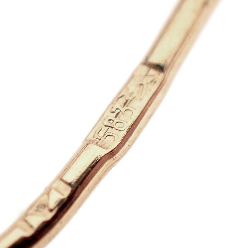 Image 5 of Rose gold vintage stud earrings